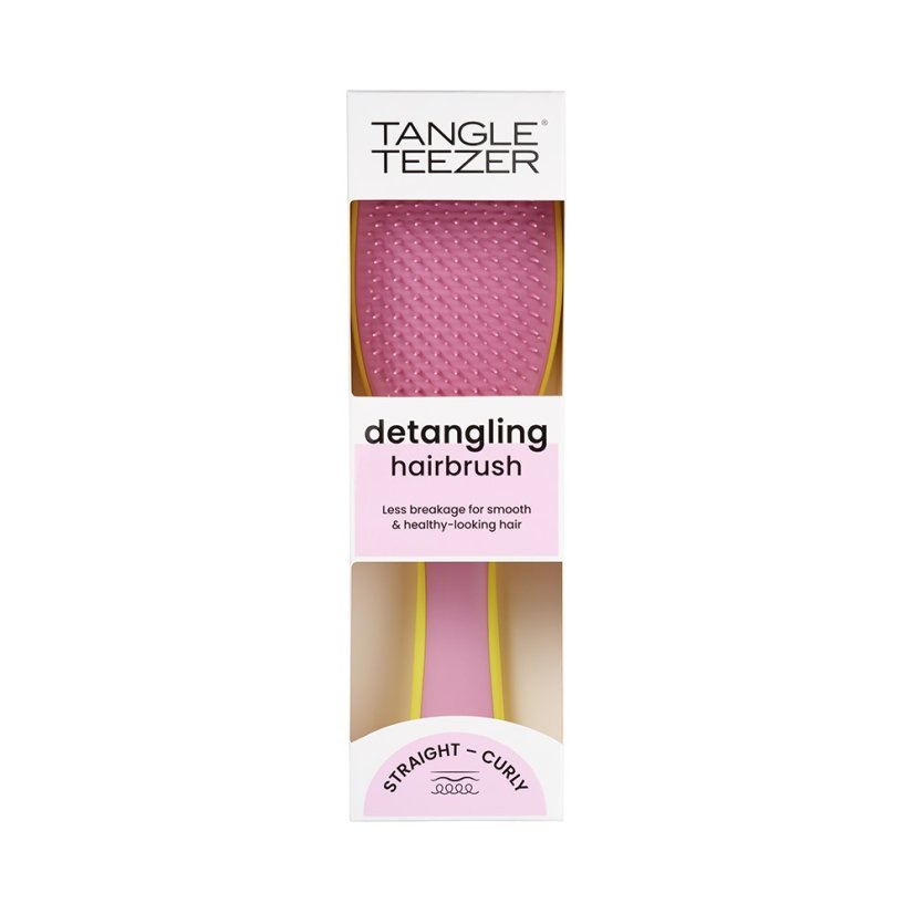 Tangle Teezer Ultimate Detangler Hyper Yellow Rosebud - Kefa na rozčesávanie mokrých a suchých vlasov