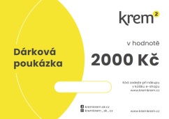 Dárková poukázka v hodnotě 2000 Kč