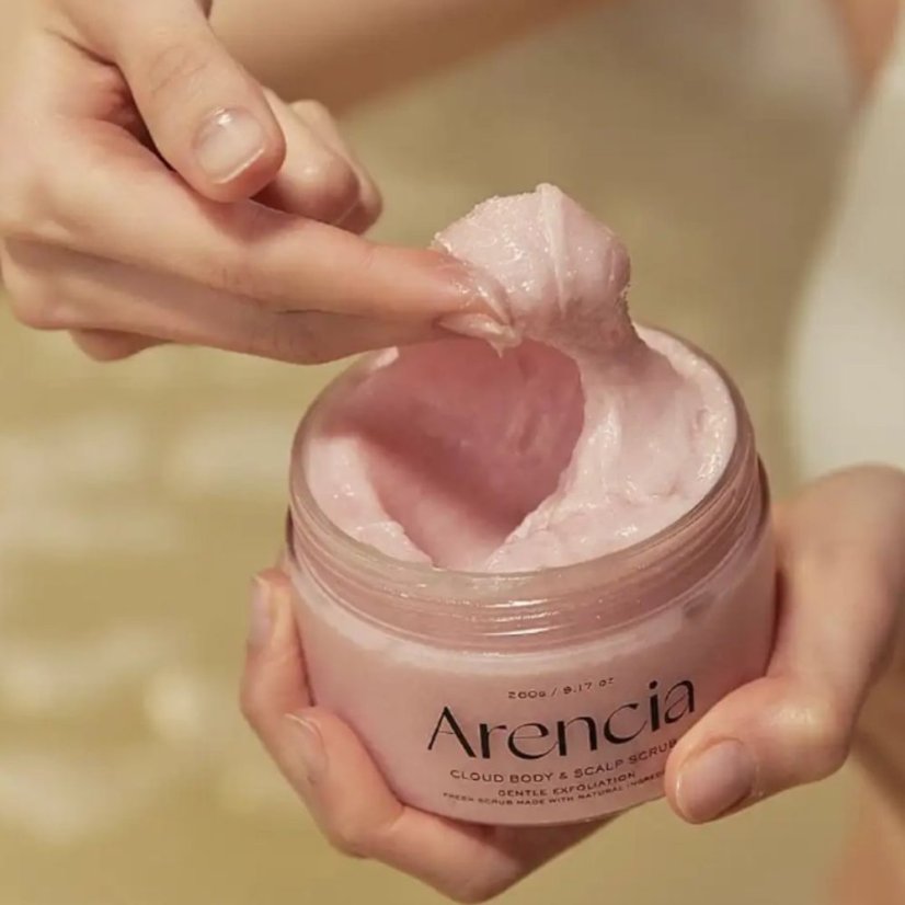 Arencia Cloud Body & Scalp Scrub Lavender & Pear
