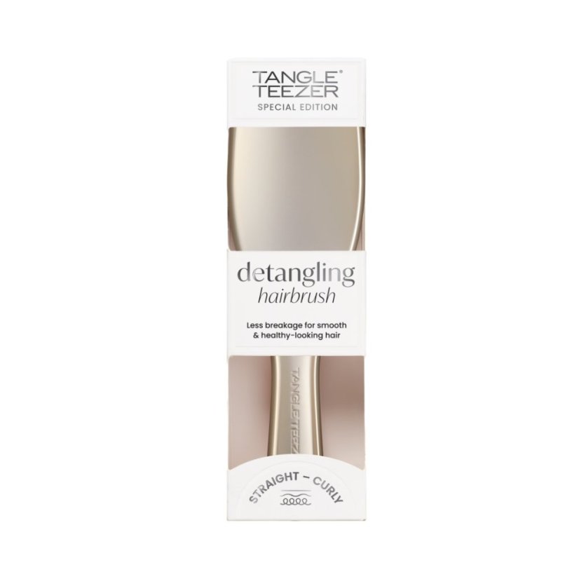tangle teezer detangling hairbrush chrome neo gold