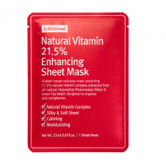 By Wishtrend Natural Vitamin 21.5% Enhancing Sheet Mask (23ml)