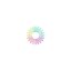 invisbobble kids original magic rainbow