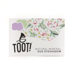 TOOT!  Natural Duo Eyeshadow - Turtle & Chameleon