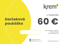 Darčeková poukážka v hodnote 60 eur