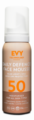 EVY Daily Defense Face Mousse SPF 50 (75ml)