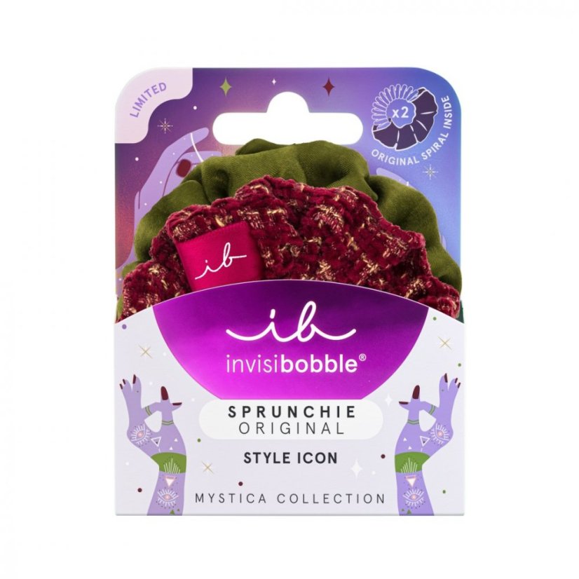 Invisibobble SPRUNCHIE Mystica Merry for Love (2ks)