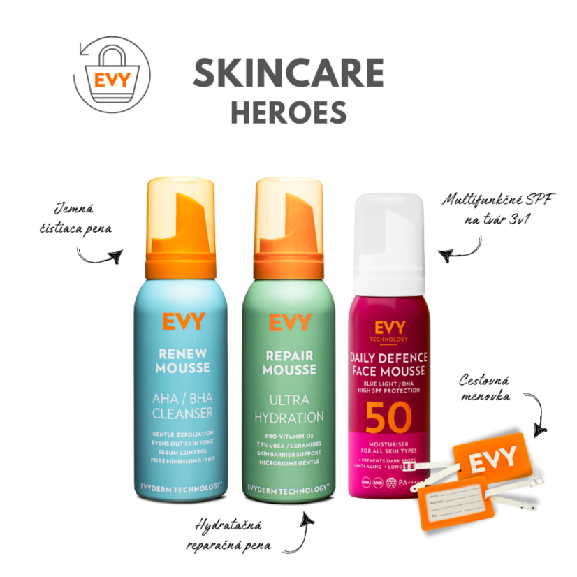 EVY set skincare heroes