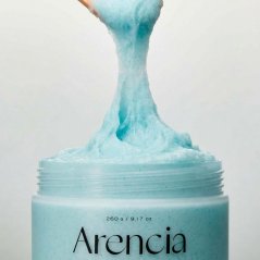 Arencia Cloud Body & Scalp Scrub French Mint & Lily peeling na telo a vlasovú pokožku