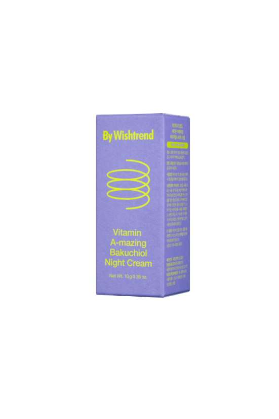 By Wishtrend Vitamin A-mazing Bakuchiol Night Cream 10g Box
