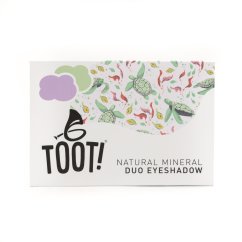 TOOT!  Natural Duo Eyeshadow - Turtle & Chameleon