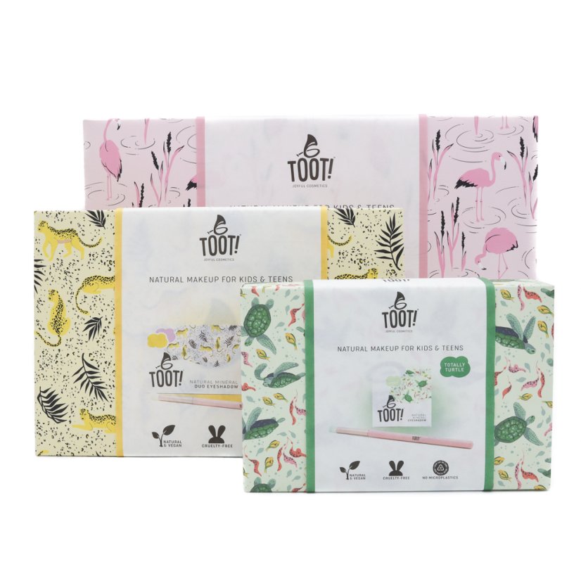 TOOT! Cheetah Glow Eyeshadow & Lipgloss Box Set