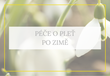 Jarní péče o pleť