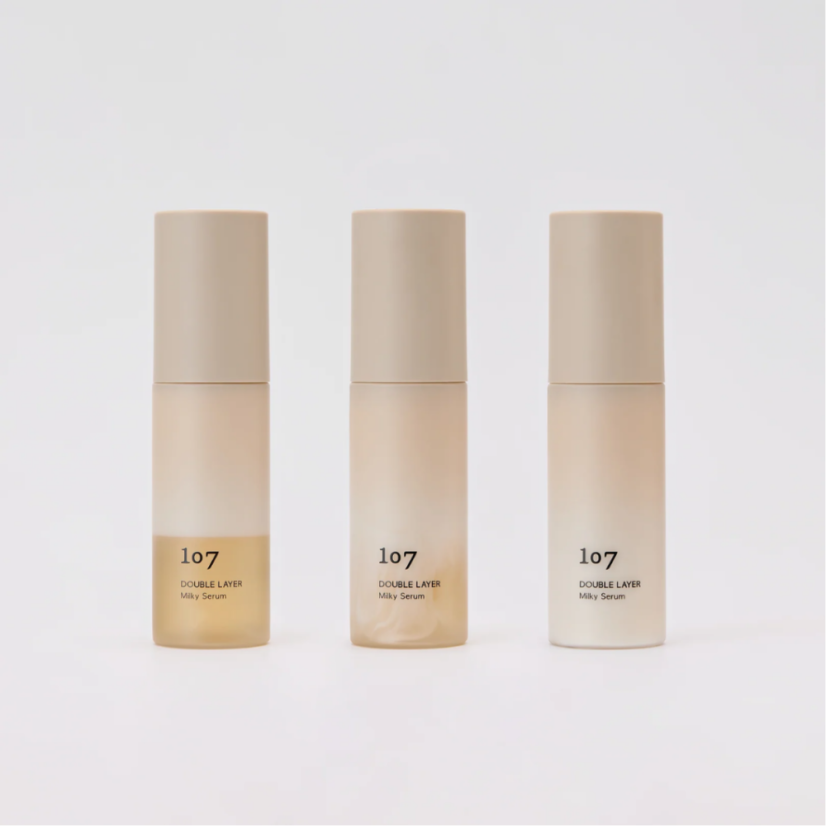 107 double layer milky serum