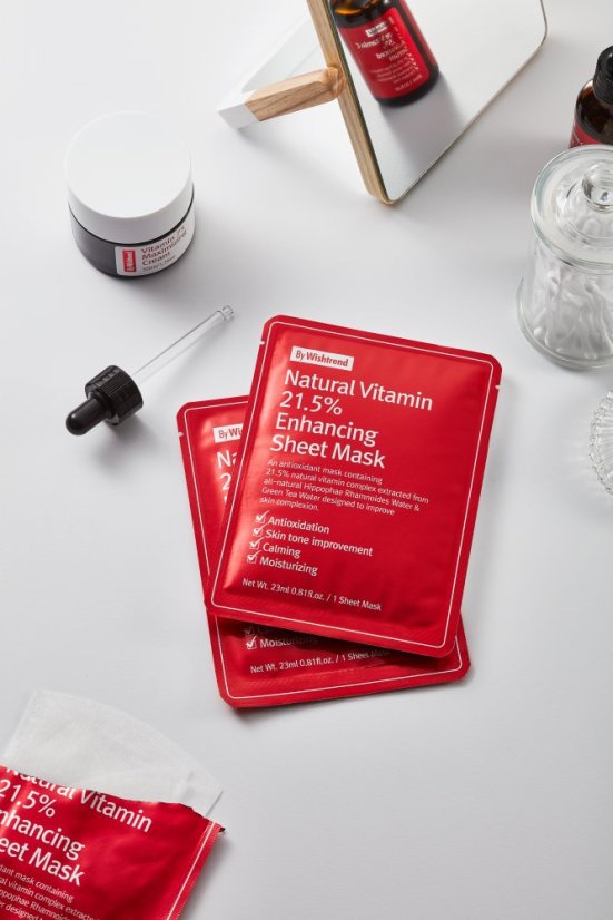 By Wishtrend  Natural Vitamin 21.5% Enhancing Sheet Mask