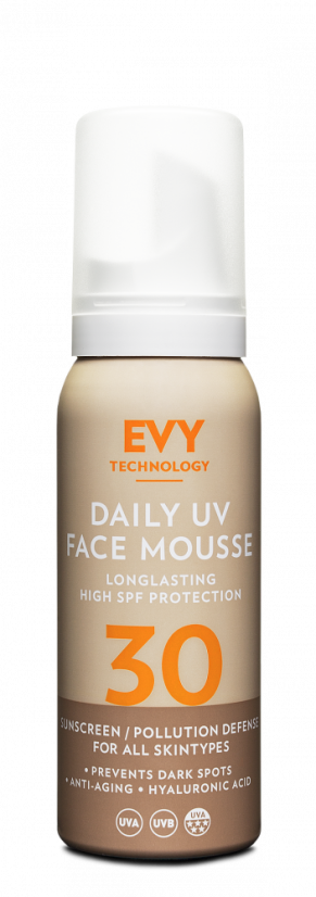 EVY Daily UV Face Mousse SPF 30 (75ml)