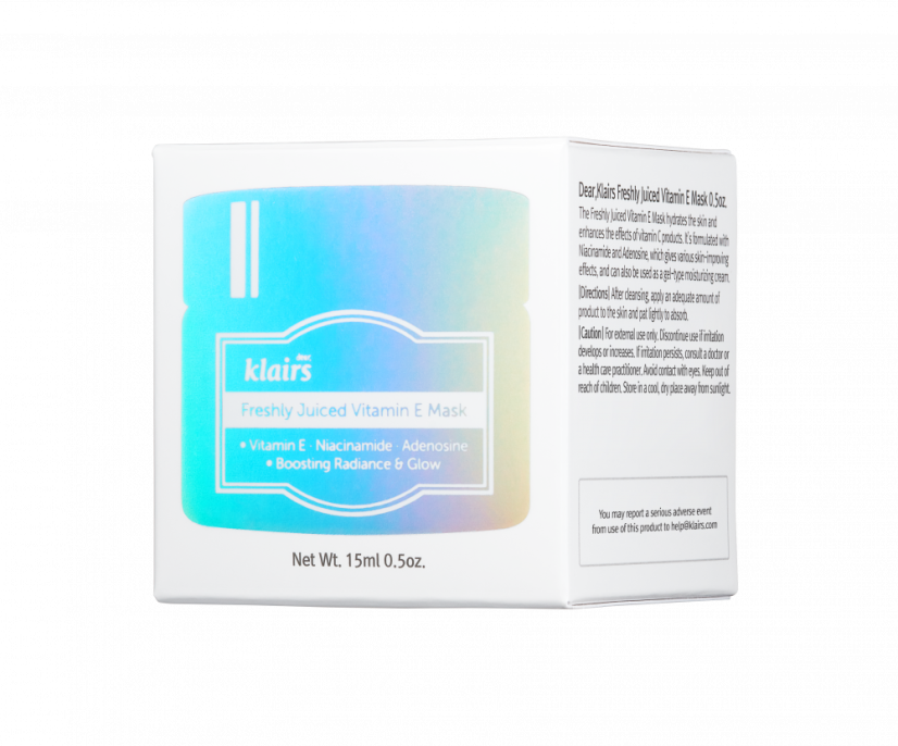 Dear Klairs Freshly Juiced Vitamin E Mask