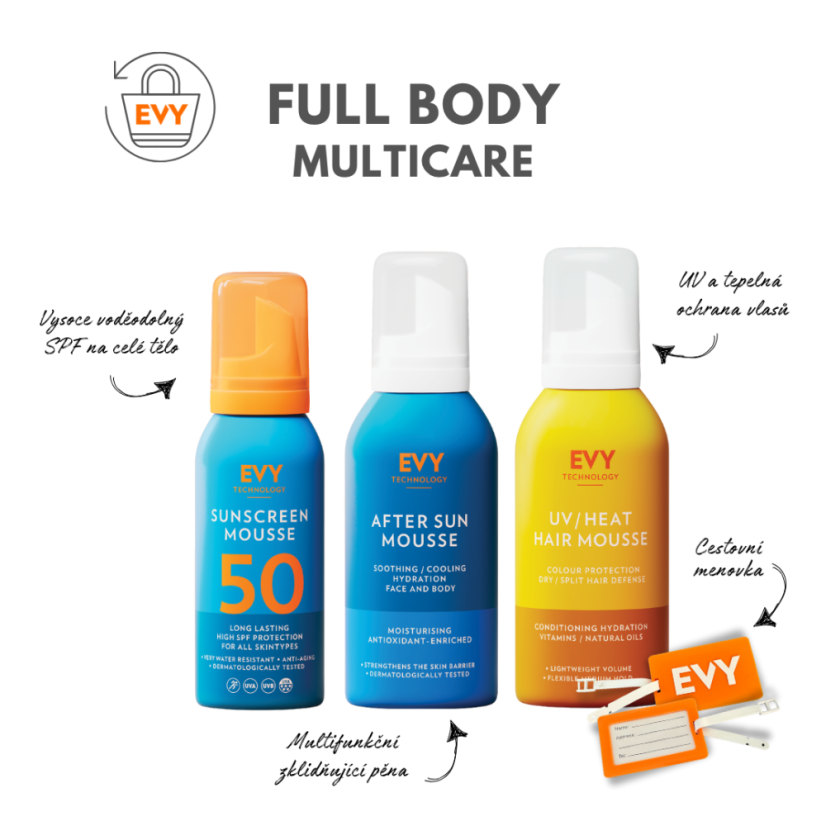 EVY Family set pena + spf