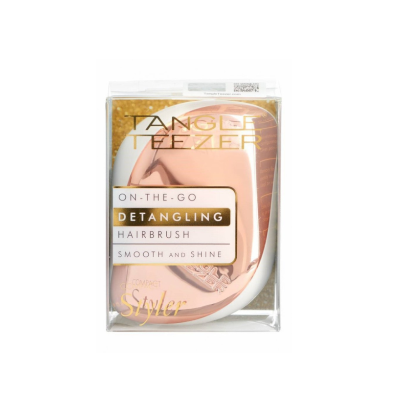 Tangle Teezer Compact Styler Rose Gold Cream