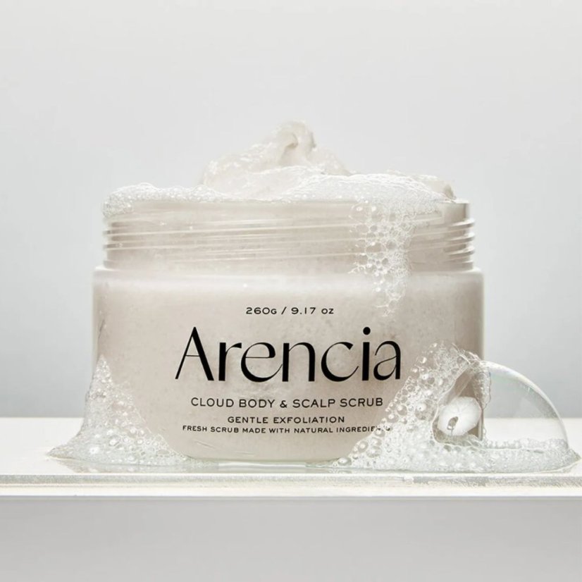 Arencia Cloud Body & Scalp Scrub White Tea & Neroli