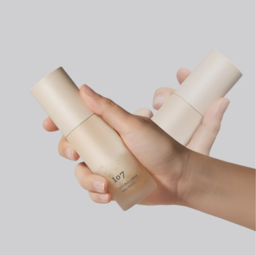 107 double layer milky serum