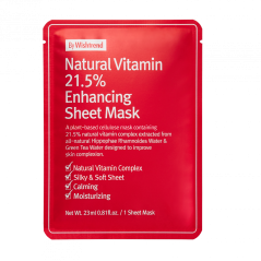By Wishtrend Natural Vitamin 21.5% Enhancing Sheet Mask (23ml)