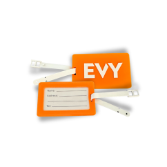 EVY cestovná menovka