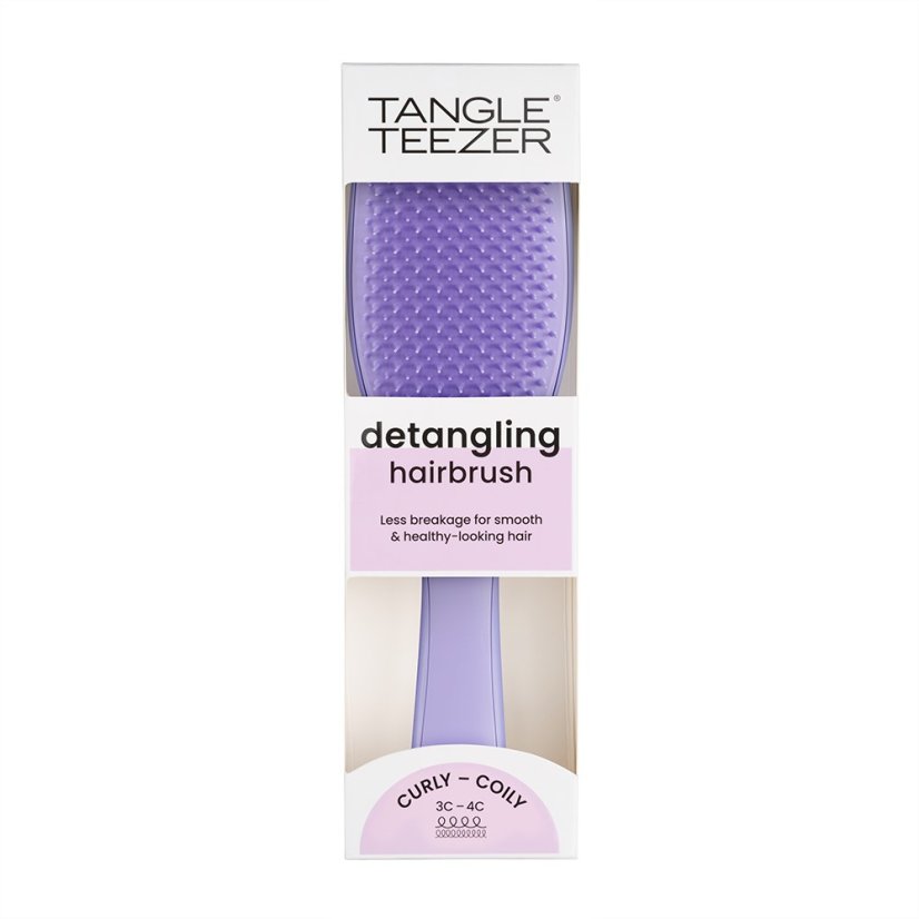 tangle teezer detangling hairbrush curly purple