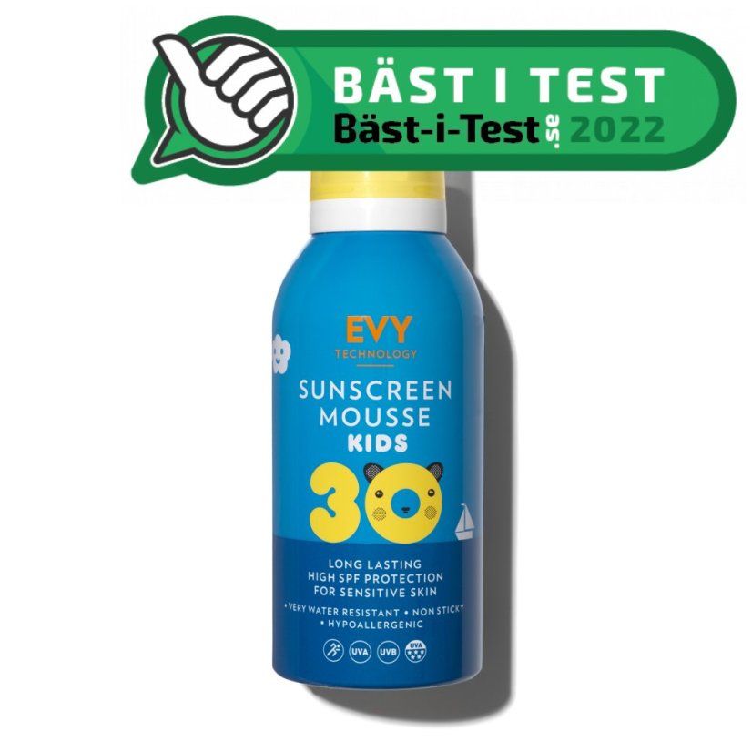 EVY Sunscreen mousse kids SPF 30