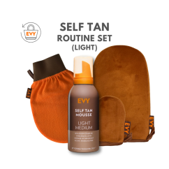 EVY Self Tan Routine Set Light/Medium