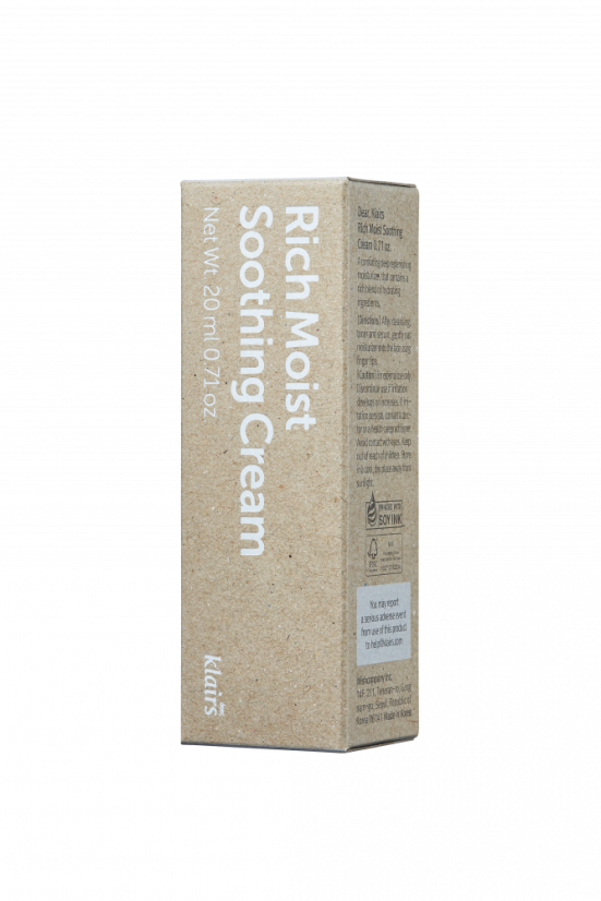 dear Klairs Rich Moist Soothing Cream