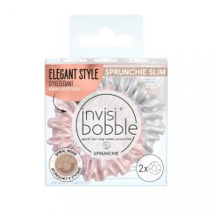 Invisibobble SPRUNCHIE SLIM Bella Chrome (2ks)
