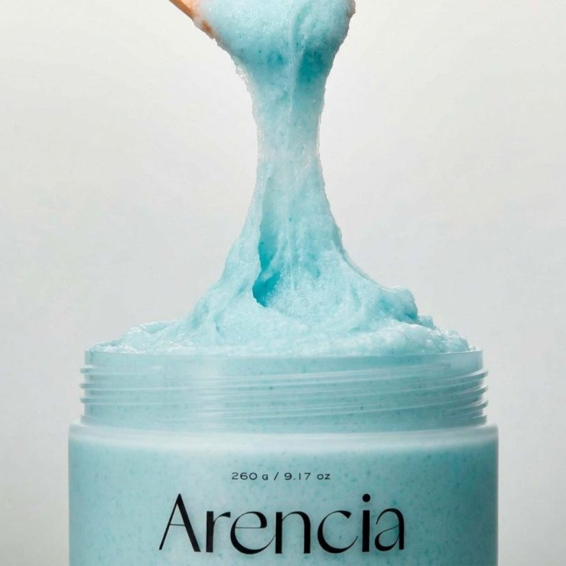 Arencia Cloud Body & Scalp Scrub French Mint & Lily peeling na tělo a vlasovou pokožku