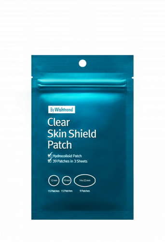 By Wishtrend Clear Skin Shield Patch (39ks)