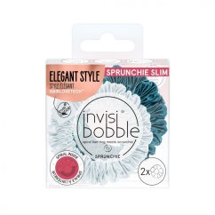 Invisibobble SPRUNCHIE SLIM Cool as Ice (2ks)