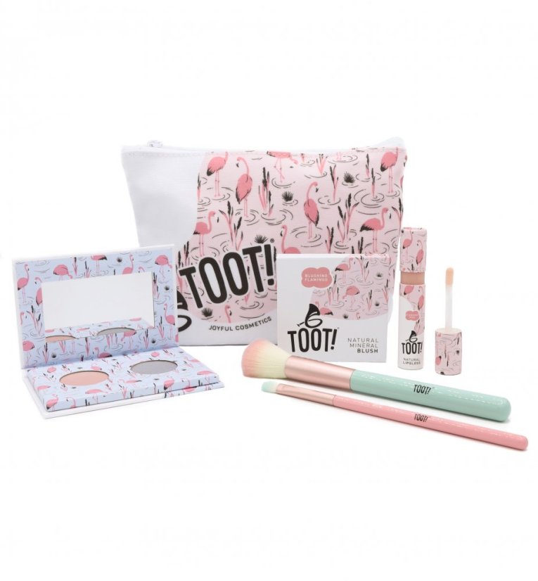 TOOT! Flamingo Kiss Makeup Set