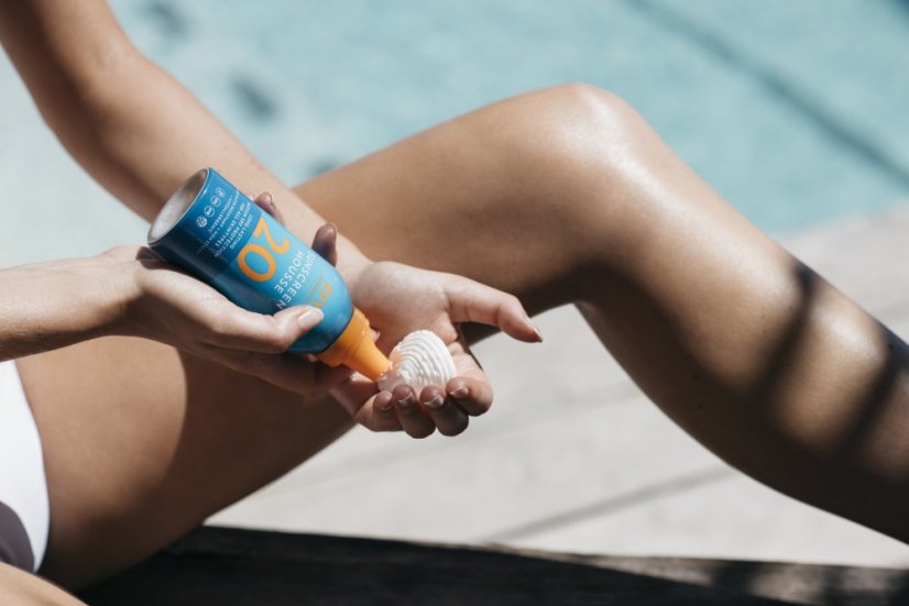 EVY sun screen mousse