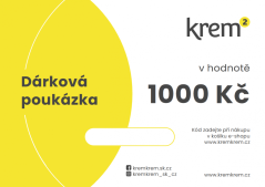 Dárková poukázka v hodnotě 1000 Kč