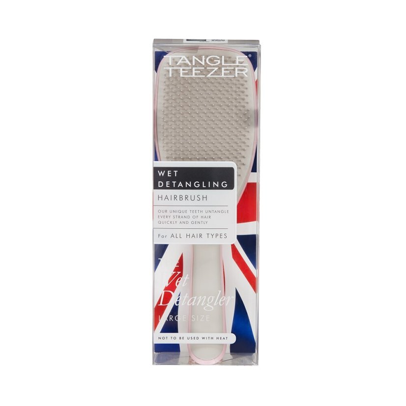 tangle teezer large wet detangler pebble kiss